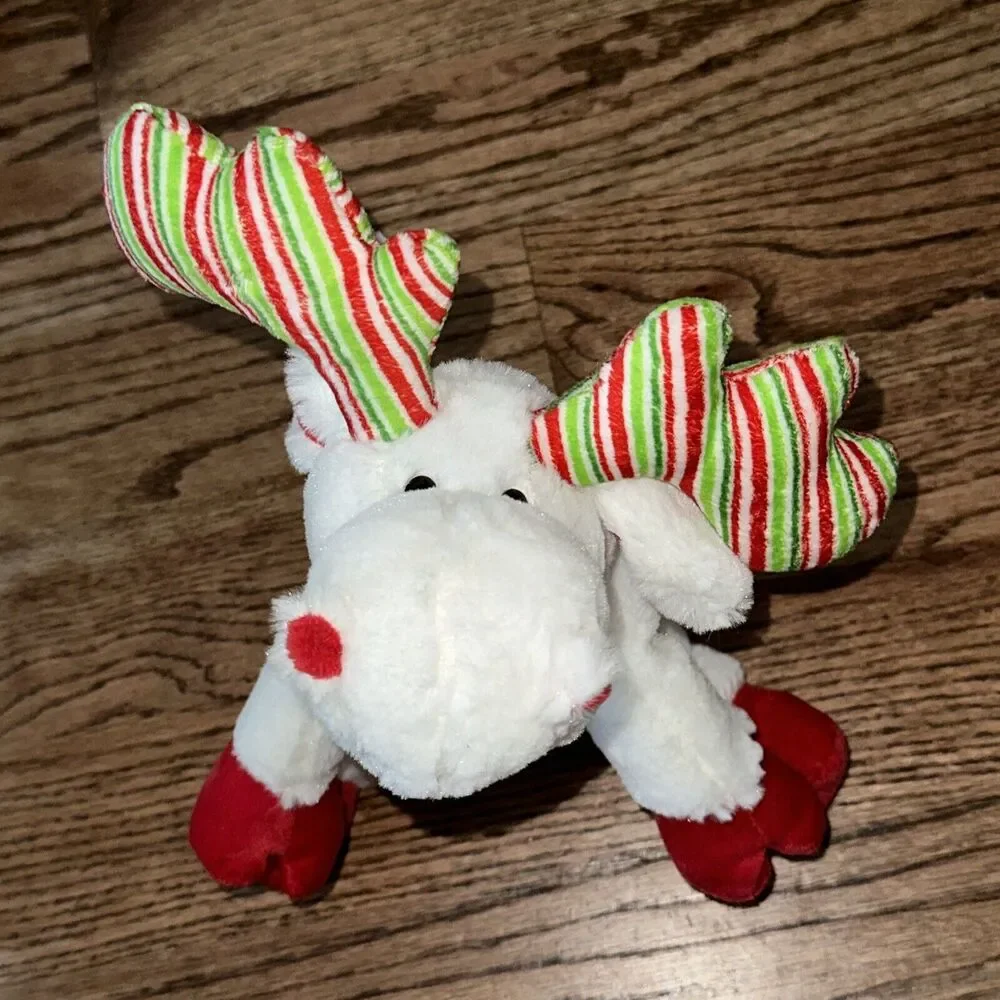 Ganz Minty Moose Plush Christmas Winter